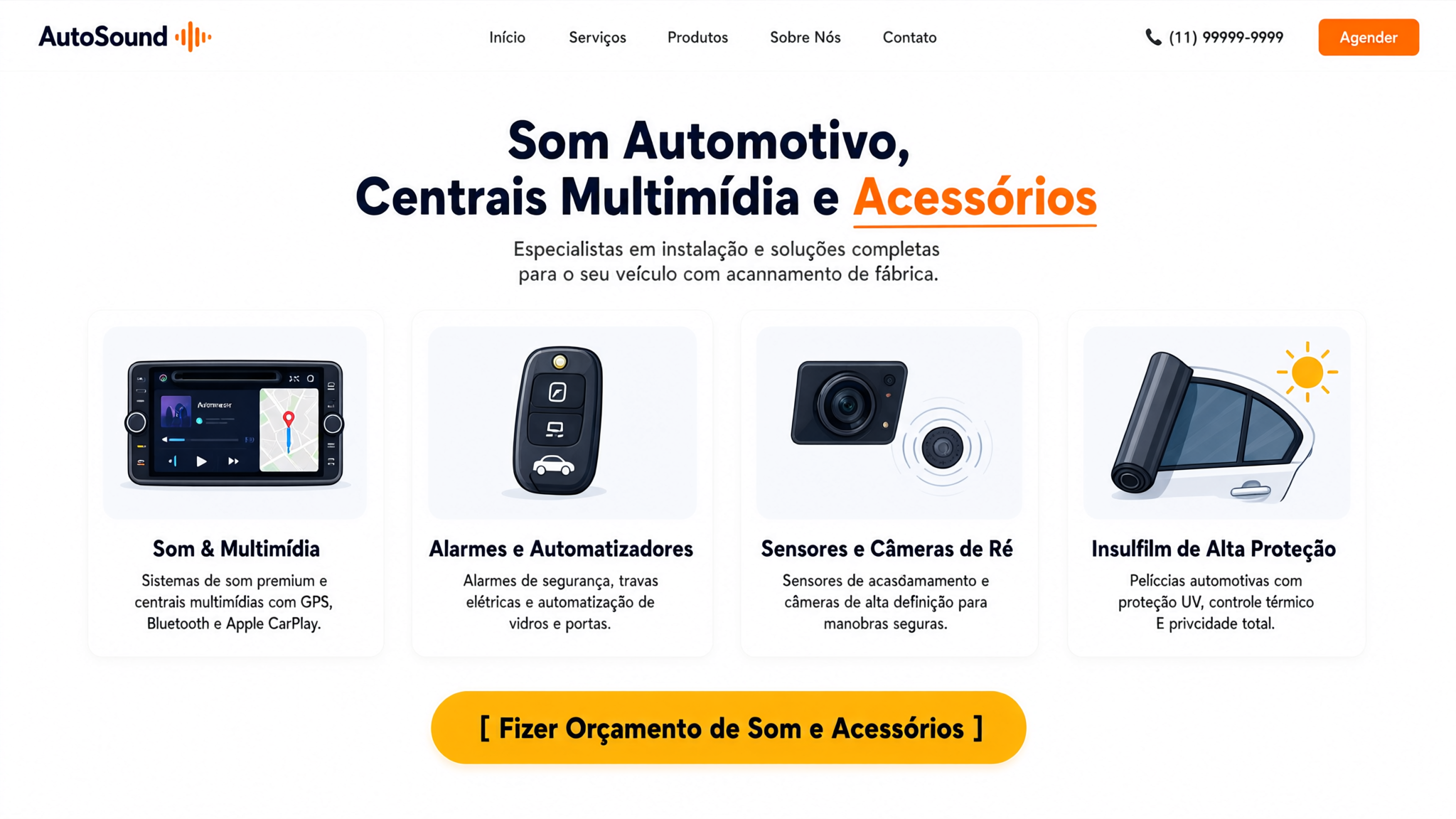 Som automotivo e acessórios - Ricks Auto Center